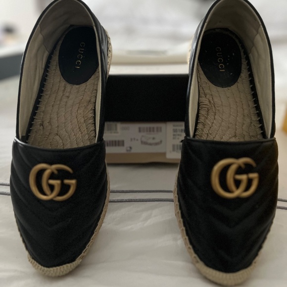 Leather Gucci Espadrille - Picture 2 of 3